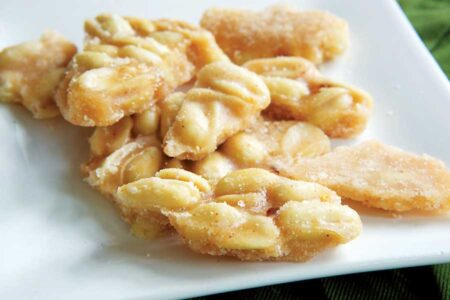 Sweet and Spicy Peanut Brittle Recipe Image